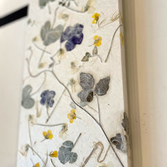 Art Panel 長方形 (45cmx20cm) お花 ①
