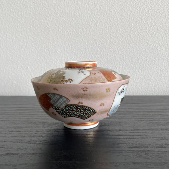 Peach lid bowl